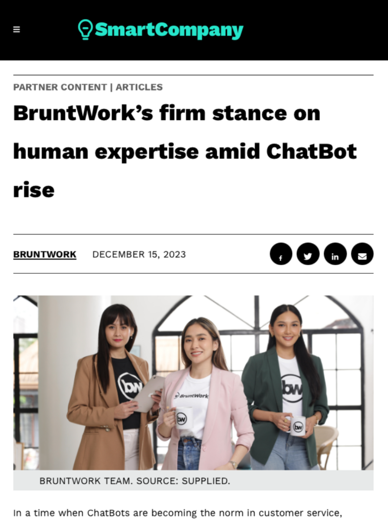 Get Featured on Smart Company with Baden Bower