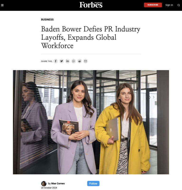 Forbes builds immediate trust and credibility